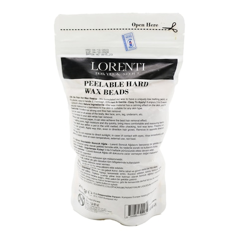 Lorenti Bears Peelable Pearl Wax Nutural 250Ml