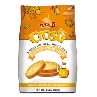 La Mole Crosti Olive Oil Snack 100G