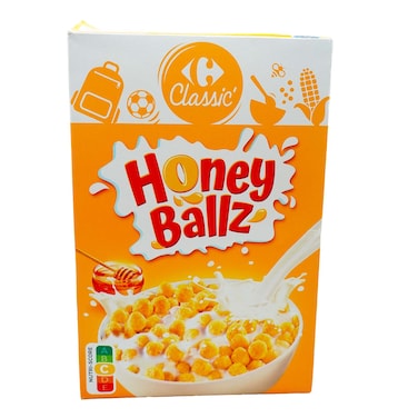 Carrefour Kids Cereal Honey Balls 375G