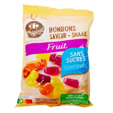 Carrefour Sugar-Free Fruit Candy 150G