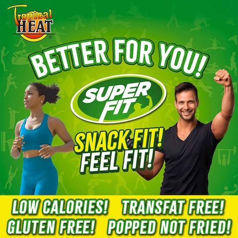 TROPICAL HEAT RICE CAKE FRUIT C150G