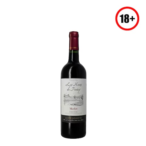 Les Fontey Merlot Wine 750Ml