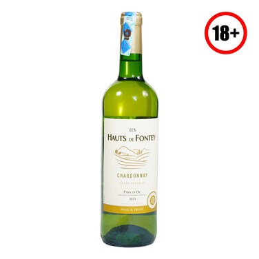 Les Fontey Chardonnay Wine 750Ml