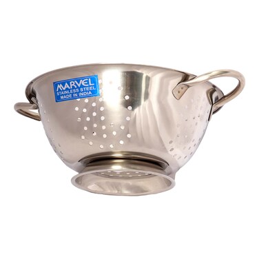 Marvel Stainless Steel Deep Collander 24Cm Plain