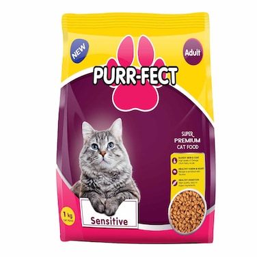 Purr-fect Adult Cat Food Sensitive 1kg