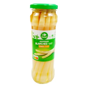 Carrefour Fine White Asparagus 37Cl