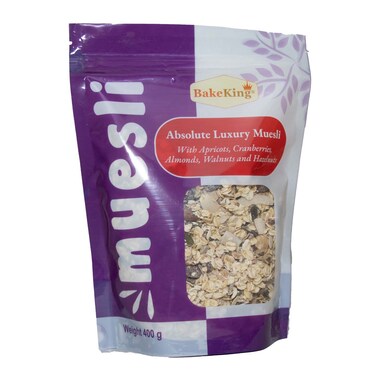 Bakeking Absolute Luxury Muesli 400G