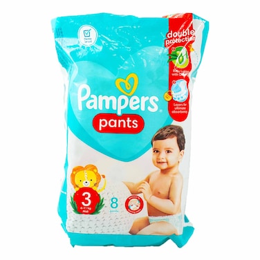 Pampers Diaper Pants Size 3, 6-11kg 8 Count