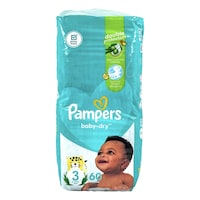 Pampers Midi Dry Unisex Jp 60Pcs