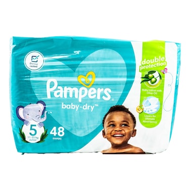 Pampers Diapers Pants Size 5, 11-25kg 48 Count