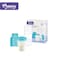 Momeasy 45813 Breastmilk Storage Cup 270ml x 6 Pieces Blue/Clear