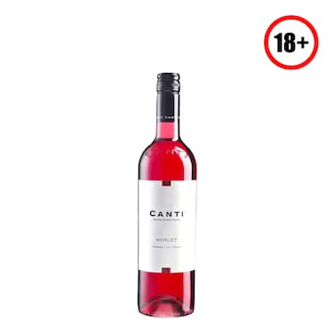 Canti Merlot Rose Wine 750Ml