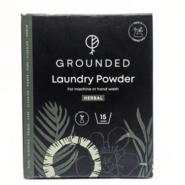 Grounded Herbal Laundry Powder 450G