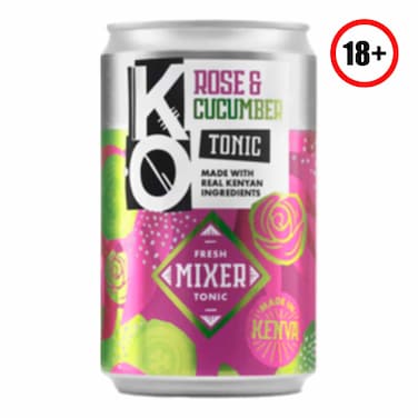 Kenyan Originals Rose &amp; Cucumber Tonic Can 200ml