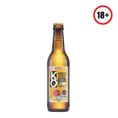 Ko Honey & Lemon Cider Bottle330Ml