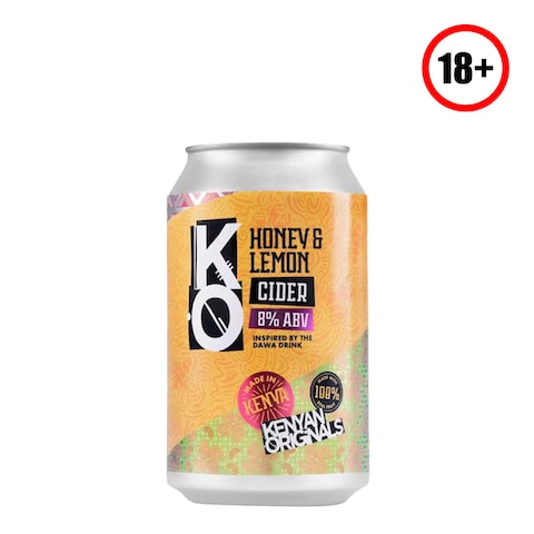 Kenyan Original Honey  Lemon Cider Can330Ml