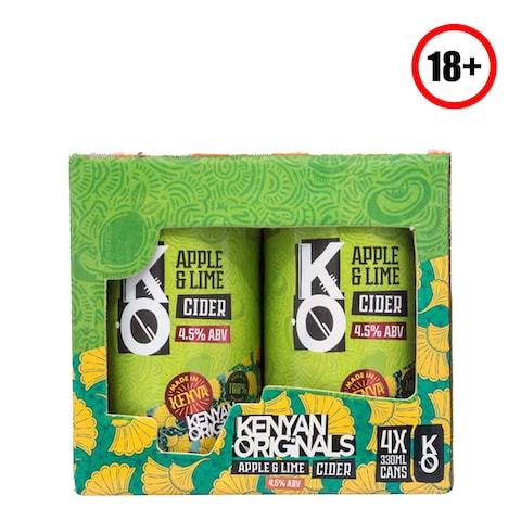 Ko Apple  Lime Can4 330Ml