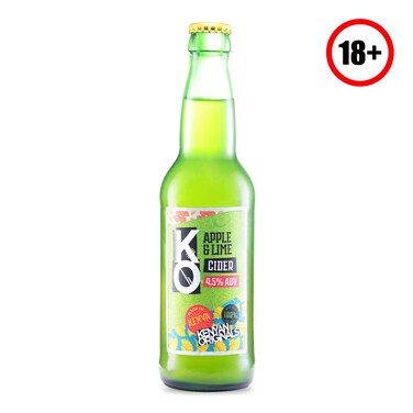 Ko Apple &amp;Lime Cider Bottle 330Ml