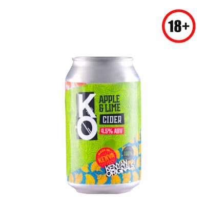 Kenyan Original Apple Lime Cider 330Ml Can