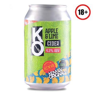 Kenyan Original Apple Lime Cider 330Ml Can