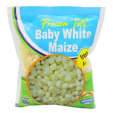 FROZEN ISLE BABY WHITE MAIZE 500G