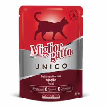 Miglior Cat Unico Mousse Pouch &ndash; Veal 85G