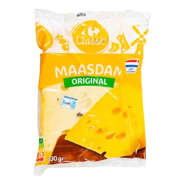 Carrefour Maasdam En Portion  330g
