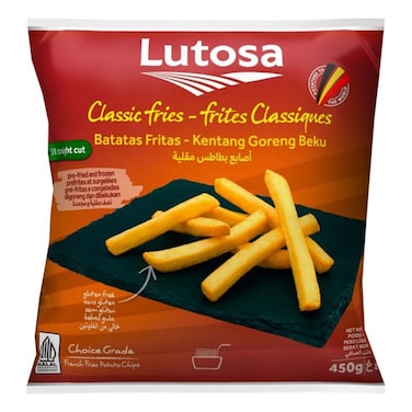 Lutosa Frozen French Fries 450G