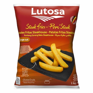 Lutosa Frozen Steak Fries 1Kg