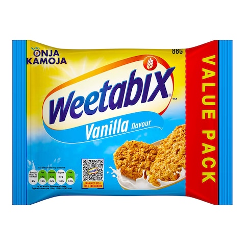 WEETABIX VANILLA B.FAST CEREALS88G