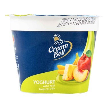 Cream Bell Real Tropical Mix Fruit Yoghurt 250g