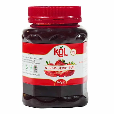 KOL STRAWBERRY JAM PET 500G