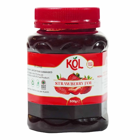 KOL STRAWBERRY JAM PET 500G