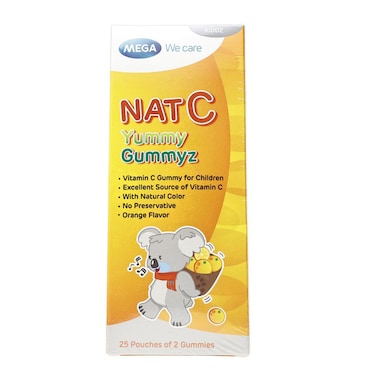 Kiddz Nat C Gummies Vit C 30 MG