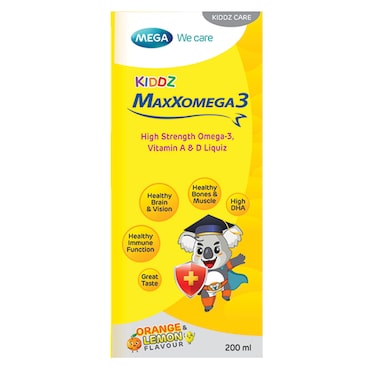 Kiddz Maxxomega 3 200 ml