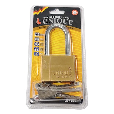 Unique Security Lock Gold 50mm