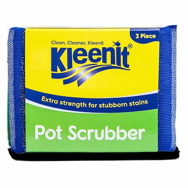 KLEENIT POT SCRUBBER 3 PACK