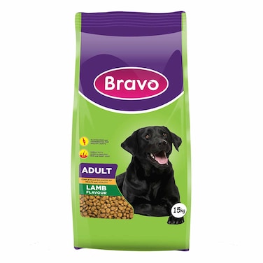 Bravo Lamb Adult Dog Food 15Kg