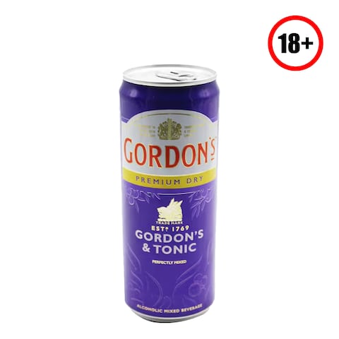 Gordon&#39;S Gin Tonic Can 330Ml