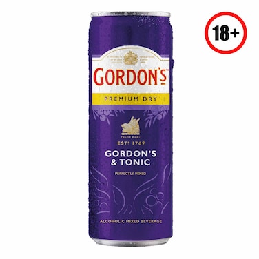 Gordon&#39;S Gin Tonic Can 330Ml