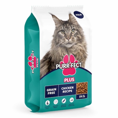 Purr-fect Adult Chicken Formula-1Kg