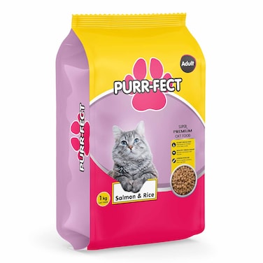Purr-fect Adult Salmon &amp; Rice -1Kg