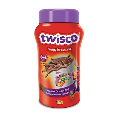 Twisco Drinking Choco Jar 2In1 225G