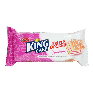 Mr Berry King Cake Triple Decker Sberry30G