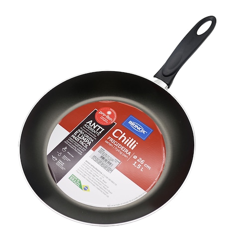 Brinox Aluminum Frypan 26Cm Cherry