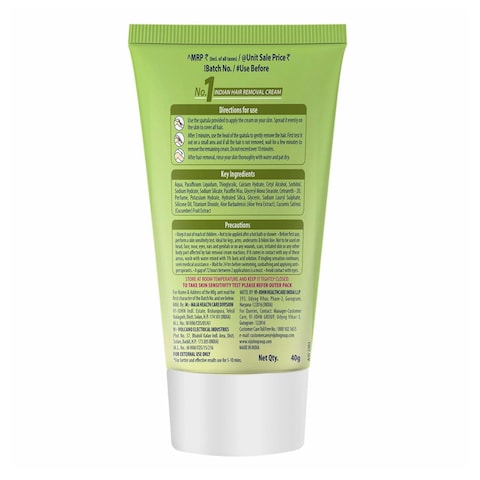 Vi-John Hair Remover Cream Cucumber 40G