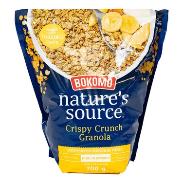 Bokomo Nature's Source Muesli Crispy Crunch Crocante Baked Granola 700g