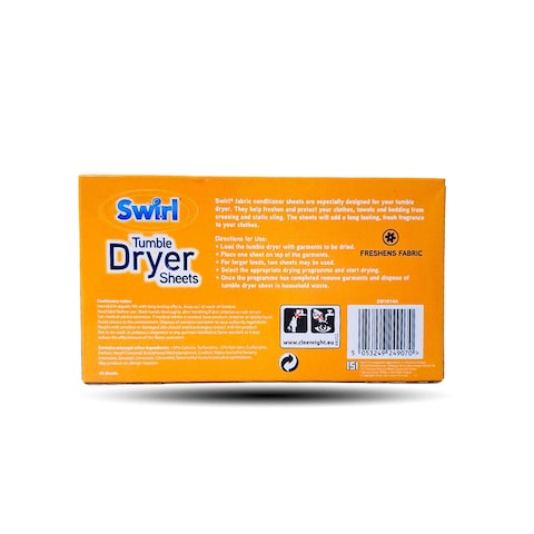 Swirl Tumble Dryer Tropical 35 Sheets