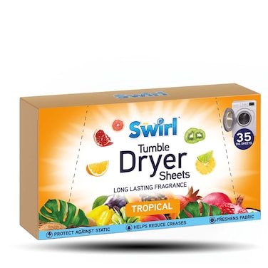Swirl Tumble Dryer Tropical 35 Sheets