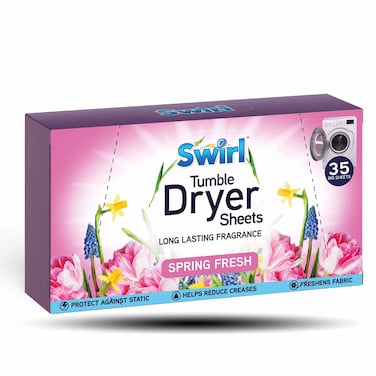 Swirl Tumble Dryer Spring Fresh 35 Sheets